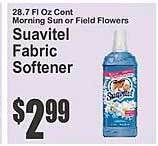 Key Food Suavitel fabric softener offer