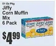 Key Food Jiffy corn muffin mix offer