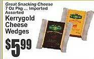 Key Food Kerrygold cheese wedges offer