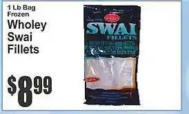 Key Food Wholey swai fillets offer