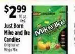 Just born mike and ike candies