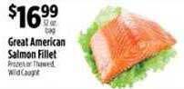 Pioneer Supermarkets Great american salmon fillet offer