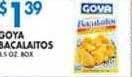 Associated Goya bacalaitos offer