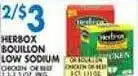 Associated Herbox bouillon low sodium offer