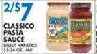 Associated Classico pasta sauce offer