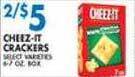 Associated Cheez-it crackers offer