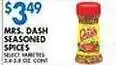 Mrs. dash seasoned spices