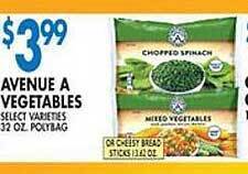 Compare Foods Avenue a vegetables offer