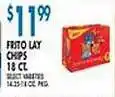 Compare Foods Frito lay chips offer