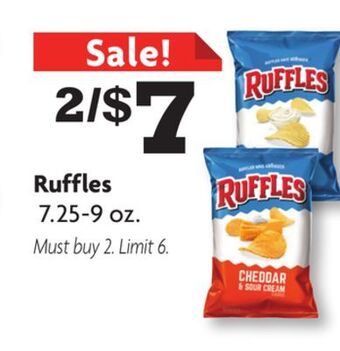 Family Dollar Ruffles offer
