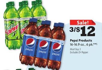 Family Dollar Pepsi products offer