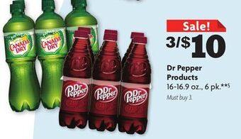 Family Dollar Dr pepper products offer