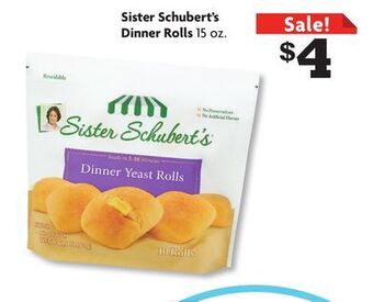 Family Dollar Sister schubert's dinner rolls offer