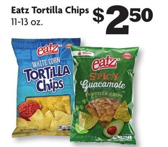 Family Dollar Eatz tortilla chips offer