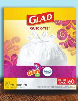 Family Dollar Glad trash bags offer