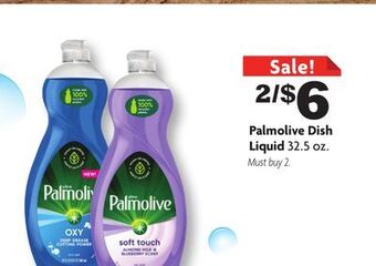 Family Dollar Palmolive dish liquid offer