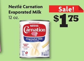 Family Dollar Nestlé carnation evaporated milk offer