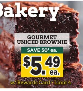 Dearborn Market Gourmet uniced brownie offer
