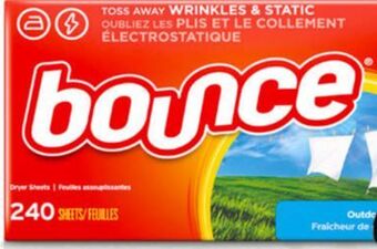 Target Bounce 240-ct. dryer sheets offer
