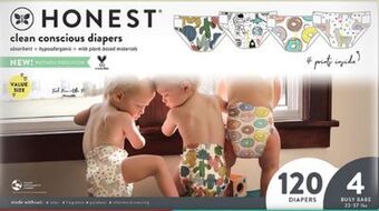 Target The honest company 120-ct. diapers in four styles. offer