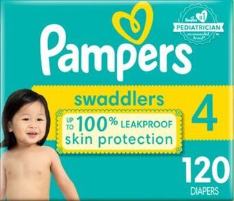Target Pampers swaddlers 120-ct. enormous-pack diapers. offer
