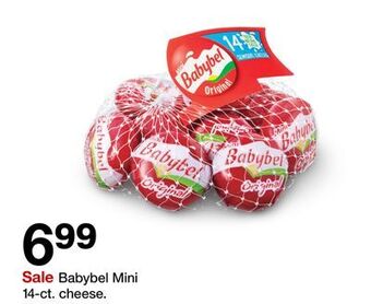 Target Babybel mini 14-ct. cheese offer