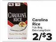 Food Town Store Carolina rice offer