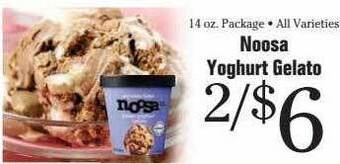 Morton Williams Noosa yoghurt gelato offer