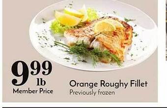 Food Pavilion Orange roughy fillet offer
