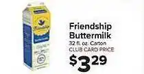 Friendship buttermilk