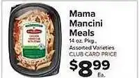 Mama mancini meals
