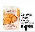 Foodtown supermarkets Colavita pasta offer