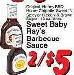 Trade Fair Supermarket Sweet baby ray's barbecue sauce offer