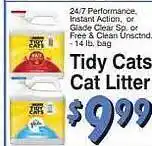 Tidy cats cat litter