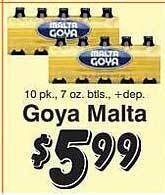 Trade Fair Supermarket Goya malta offer