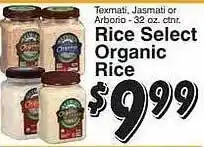 Rice select organic rice