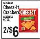 Western Beef Sunshine cheez-it crackers offer