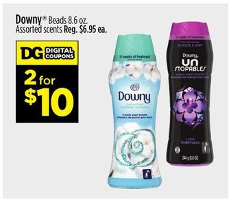 Dollar General Downy® beads offer