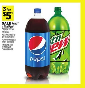 Dollar General Pepsi® or mtn dew® offer