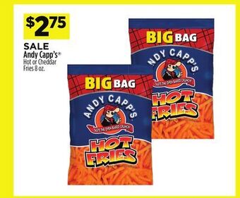 Dollar General Andy capp's® hot or cheddar fries offer