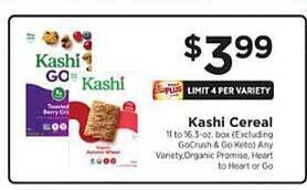 ShopRite Kashi cereal offer