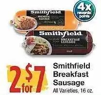 Smithfield breakfast sausage