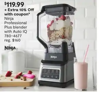 JC Penney Ninja professional plus blender with auto iq offer