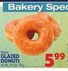 Bravo Supermarkets Glazed donuts offer