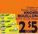 Bravo Supermarkets Knorr bouillon offer