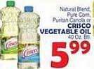 Bravo Supermarkets Crisco vegetable oil offer