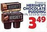 Bravo Supermarkets Hershey's chocolate pudding offer