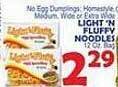 Bravo Supermarkets Light 'n fluffy noodles offer