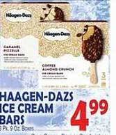 Bravo Supermarkets Haagen-dazs ice cream bars offer