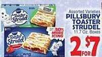 Bravo Supermarkets Pillsbury toaster strudel offer